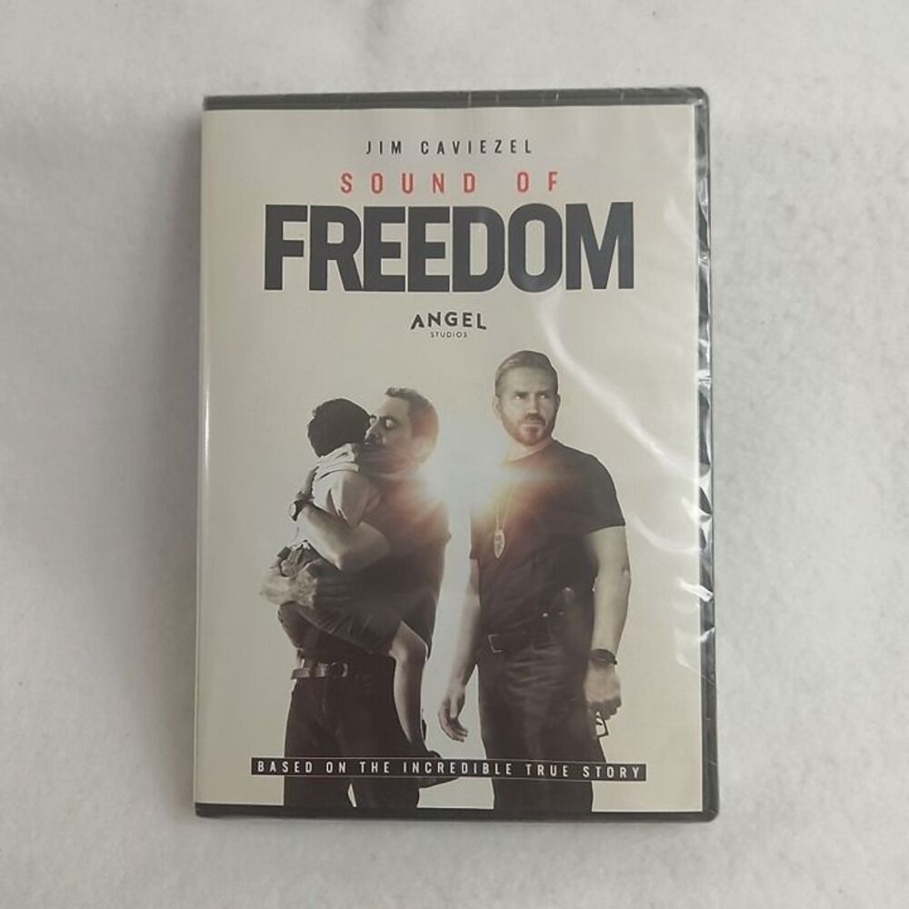 Sound Of Freedom DVD New Sealed Jim Caviezel Angel Studios